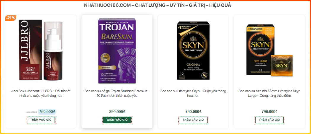 Bước 1: Chọn sản phẩm phù hợp với nhu cầu của bạn.