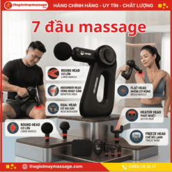 7 đầu massage của máy Massage JAPANI MCT-2434