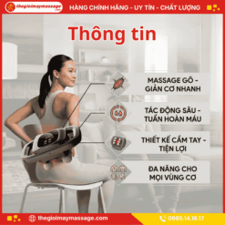 Thông Tin Về Máy Trị Liệu Cầm Tay Đa Năng JAPANI MDL-4870