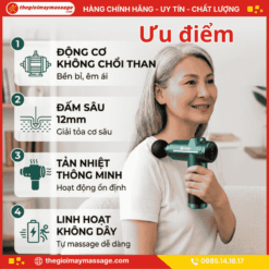 Ưu Điểm Nổi Bật Của Máy Đấm Lưng Cầm Tay JAPANI MDL-5521