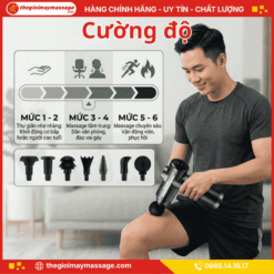 Cường Độ Massage Máy Đấm Lưng Cầm Tay JAPANI MDL-5521