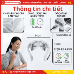 Thông tin chi tiết về máy Massage cổ JAPANI CVG-1966
