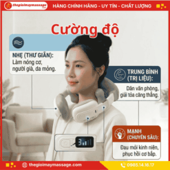 Cường độ massage linh hoạt, dễ điều chỉnh