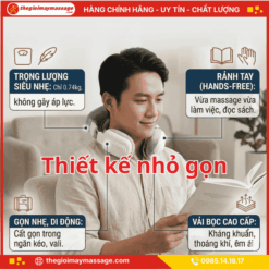 Thiết kế nhỏ gọn, nhẹ và tiện lợi của JAPANI CVG-1968