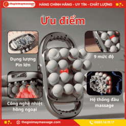 Ưu điểm máy massage đấm lưng cao cấp JAPANI MDL-5763