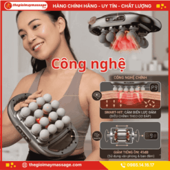 Công nghệ của máy massage đấm lưng cao cấp JAPANI MDL-5763