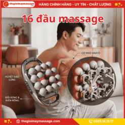 Hệ thống đầu massage chuyên biệt của JAPANI MDL-5763