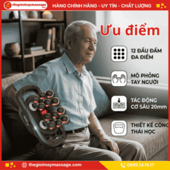 Ưu Điểm Nổi Bật Của Máy Massage Đấm Lưng Cao Cấp JAPANI MDL-6026