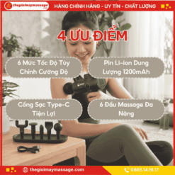 Ưu Điểm Kỹ Thuật Nổi Bật của Máy Massage Cầm Tay JAPANI MCT-1895