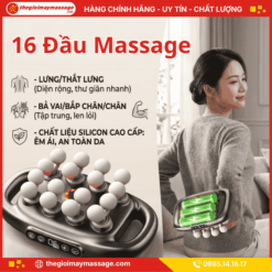 Hệ Thống 16 Đầu Massage Chuyên Biệt