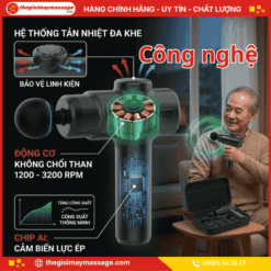 Công nghệ massage có trong máy đấm lưng cầm tay JAPANI MDL-5650