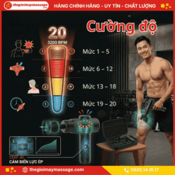 Cường độ rung của máy đấm lưng cầm tay JAPANI MDL-5650