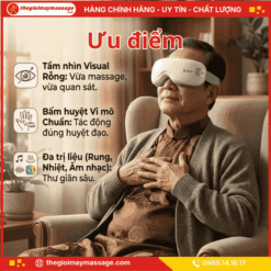 Ưu điểm Máy massage mắt JAPANI MSM-1961