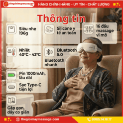 Thông tin chi tiết Máy massage mắt JAPANI MSM-1961