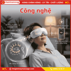 Công nghệ của Máy massage mắt JAPANI MSM-1961