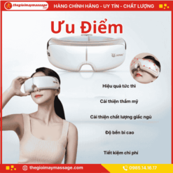 Ưu điểm Máy massage mắt JAPANI MSM-3484