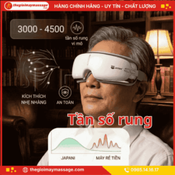 Tần số rung của Máy massage mắt JAPANI MSM-3484