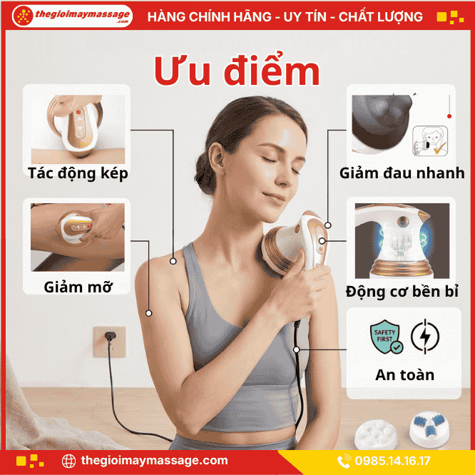Ưu Điểm Nổi Bật Của Máy Massage Toàn Thân Hồng Ngoại JAPANI MCT-4534