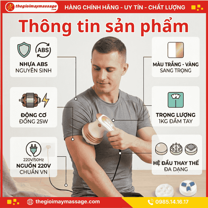 Thông Tin Chi Tiết Của Máy Massage Toàn Thân Hồng Ngoại JAPANI MCT-4534