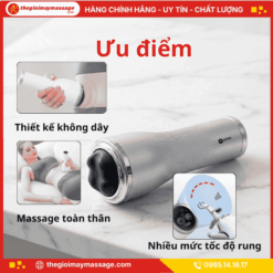 Ưu điểm nổi bật của máy massage toàn thân không dây JAPANI MCT-4658