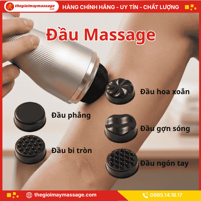 Hệ Thống Đầu Massage Đa Dạng Của JAPANI MCT-4658