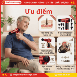 Ưu Điểm Nổi Bật Của Súng Massage Cầm Tay JAPANI MCT-4715