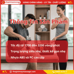 Thông Tin Chi Tiết Sản Phẩm Máy Massage Cầm Tay JAPANI MCT-2382