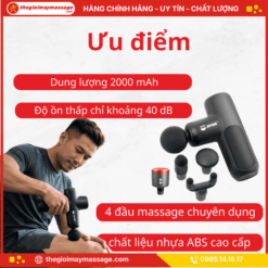 Ưu Điểm Nổi Bật của Súng Massage Cầm Tay JAPANI MCT-2382