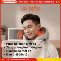 Ưu Điểm của Gối Massage Cổ Vai Gáy JAPANI CVG-5813