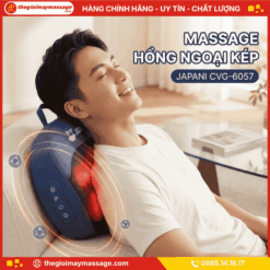 Công Nghệ Massage Của Gối Mát Xa Cổ Vai Gáy Và Lưng JAPANI CVG-6057