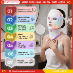 Số màu led của mặt nạ led nâng cơ đẹp da JAPANI MSM-2568