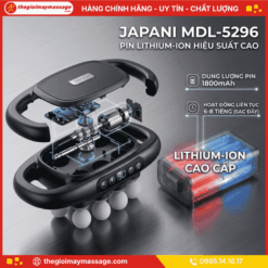 Hiệu Suất Pin Vượt Trội Của Máy Đấm Lưng Cầm Tay JAPANI MDL-5296