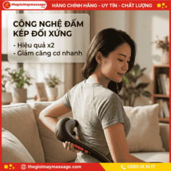Công nghệ massage của máy đấm lưng cầm tay JAPANI MDL-5319