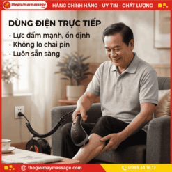 Thiết kế dùng điện trực tiếp của máy đấm lưng cầm tay JAPANI MDL-5319