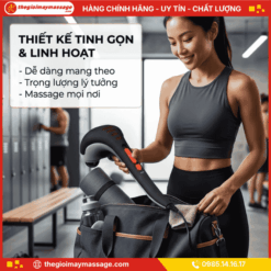 Thiết kế tinh gọn và linh hoạt của máy đấm lưng cầm tay JAPANI MDL-5319