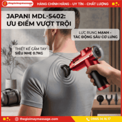 u Điểm Của Máy Đấm Lưng Cầm Tay JAPANI MDL-5402