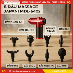 8 Đầu Massage Của Máy Đấm Lưng Cầm Tay JAPANI MDL-5402