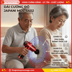 Cường Độ Massage Của Máy Đấm Lưng Cầm Tay JAPANI MDL-5402
