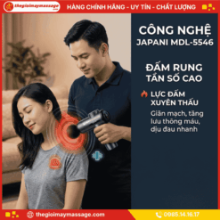 Công Nghệ Massage Của Máy Đấm Lưng Cầm Tay JAPANI MDL-5546