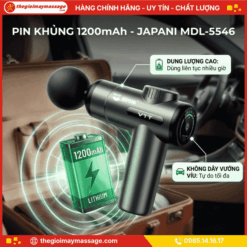 Hiệu Suất Pin Vượt Trội Máy Đấm Lưng Cầm Tay JAPANI MDL-5546