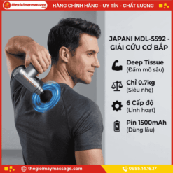 Ưu Điểm Nổi Bật Của Máy Đấm Lưng Cầm Tay JAPANI MDL-5592