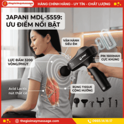 Ưu Điểm Nổi Bật của Máy Đấm Lưng Cầm Tay JAPANI MDL-5559