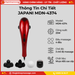Thông Tin Chi Tiết Về Máy đấm lưng JAPANI MDN-4374