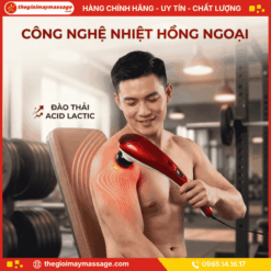 Công nghệ Massage kết hợp Nhiệt hồng ngoại từ JAPANI MDN-4374