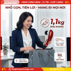 Thiết kế tiện lợi và nhỏ gọn của máy đấm lưng cầm tay JAPANI MDN-4374