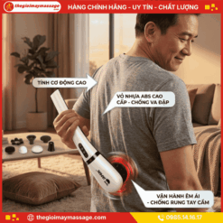 Ưu Điểm Của Máy Đấm Lưng, Cổ, Vai Gáy Cầm Tay JAPANI CVG-6082