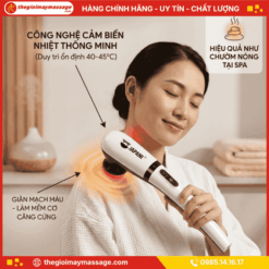 Công Nghệ Cảm Biến Nhiệt Của Máy Đấm Lưng, Cổ, Vai Gáy Cầm Tay JAPANI CVG-6082