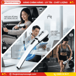 Thiết Kế Nhỏ Gọn Của Máy Đấm Lưng, Cổ, Vai Gáy Cầm Tay JAPANI CVG-6082