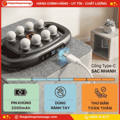 Pin của máy massage cầm tay đa năng JAPANI MDN-3788