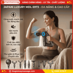 Ưu Điểm Của Máy Massage Cầm Tay Cao Cấp JAPANI LUXURY MDL-5973